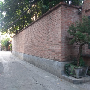 Gạch cổ xây đình chùa  kt 300x145x90mm